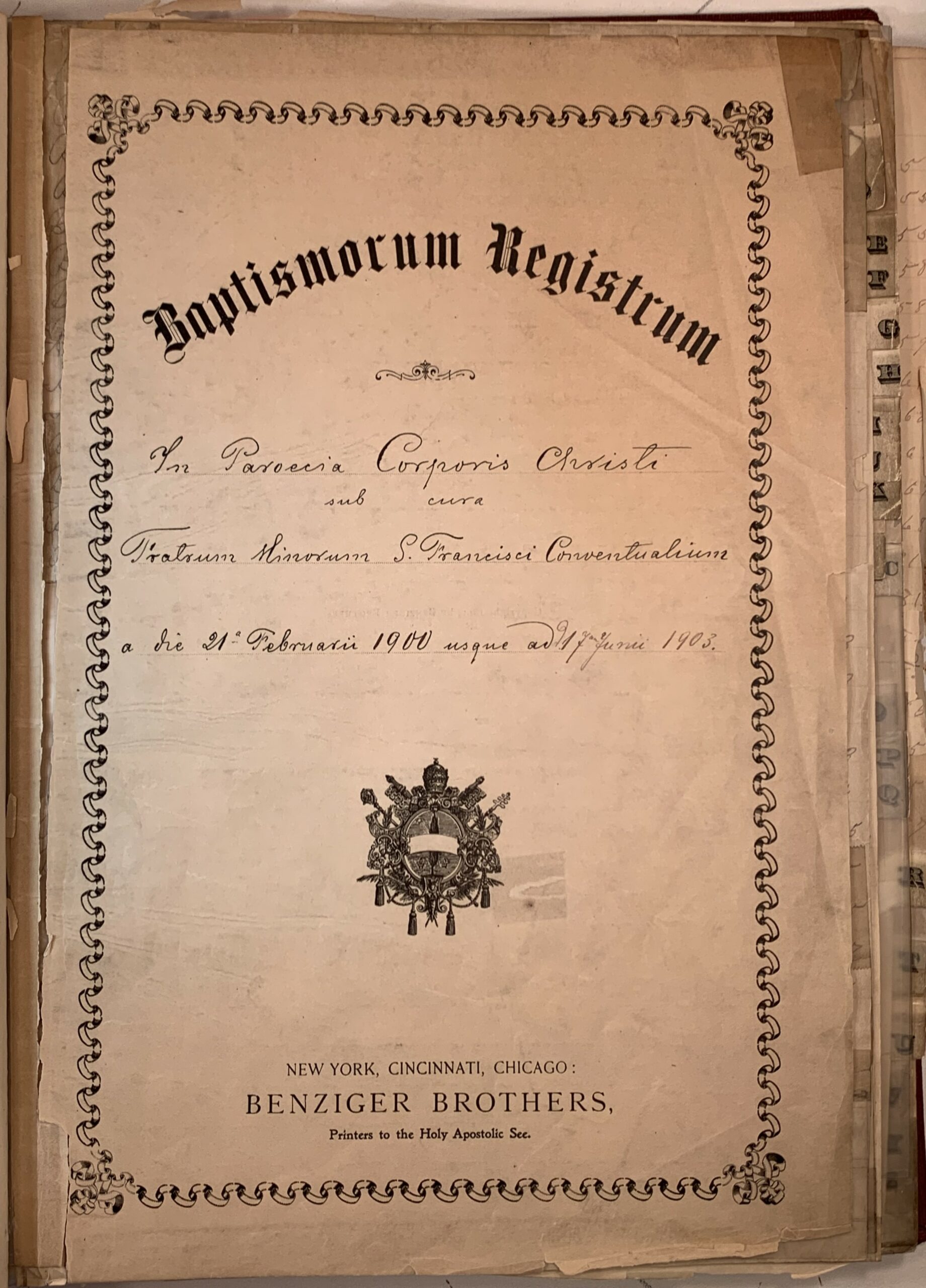Church Book Digitization & Indexing - Polish Genealogical Society